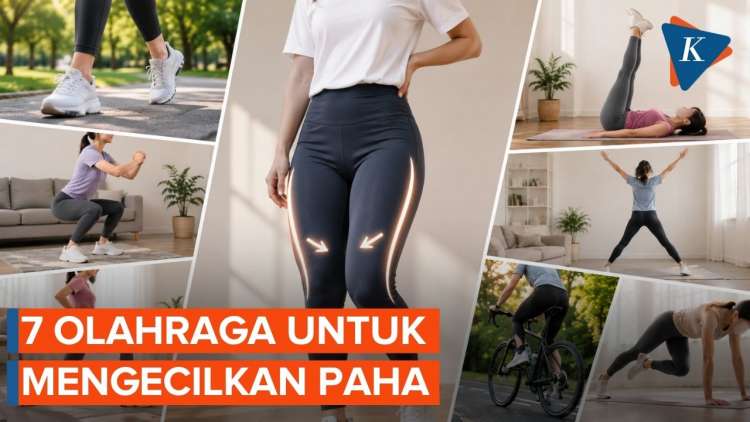 7 Gerakan Olahraga Efektif untuk Mengecilkan Paha