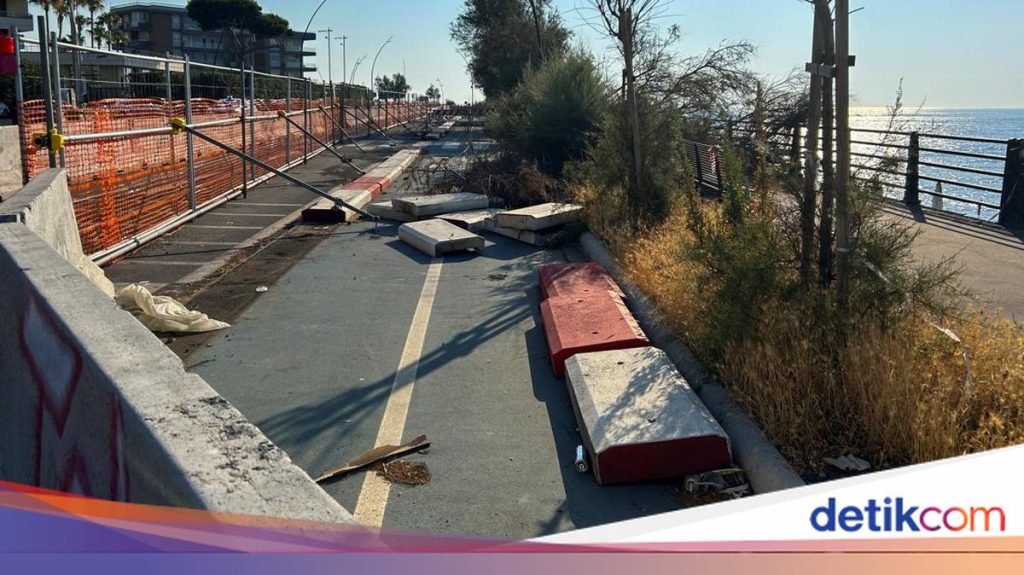 Badai Harry Hancurkan Pesisir Sisilia, Italia Uji Ketahanan Hadapi Bencana Alam