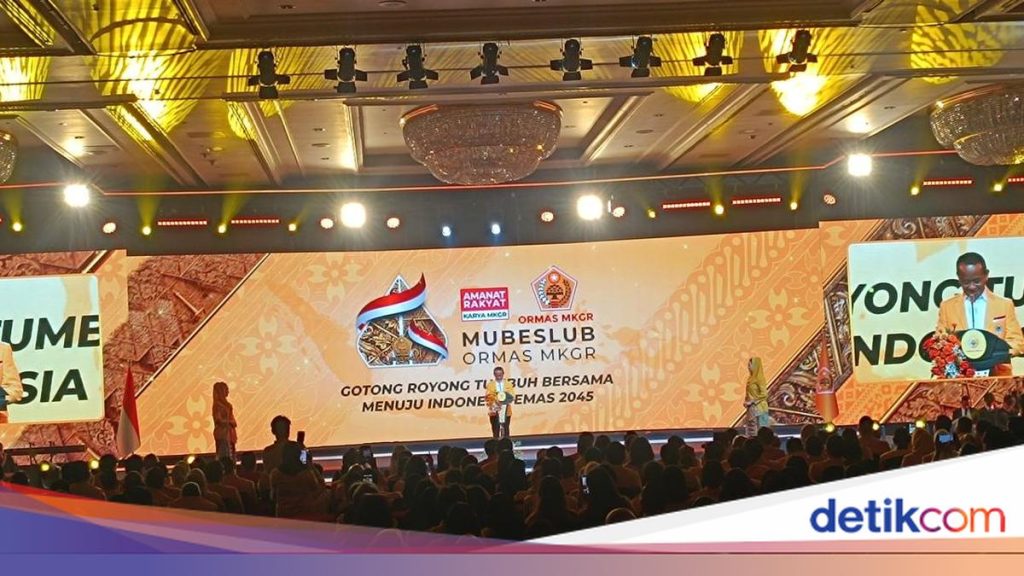 Bahlil Ajak Kader MKGR Berperan Aktif Beri Masukan untuk Pemerintah, Soroti Program Makan Bergizi Gratis