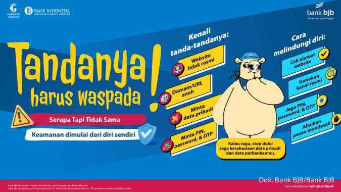 Bank bjb Ingatkan Nasabah agar Waspada Penipuan Digital dan Gunakan Saluran Resmi