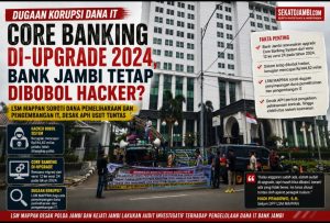 Bank Jambi Dibobol Hacker Usai Upgrade Core Banking, LSM MAPPAN Desak APH Usut Pengelolaan Dana TI