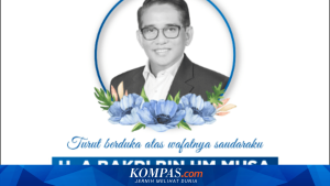 Berita Duka: Anggota DPR Bakri bin Musa Tutup Usia