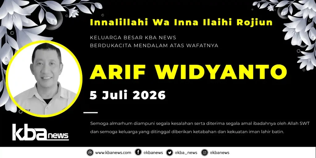 Berita Duka: Keluarga Besar KBA News Berbelasungkawa atas Kepergian Arif Widyanto