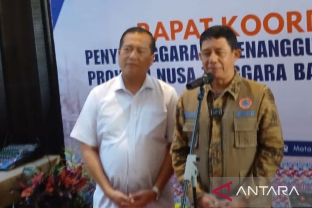 BNPB Dorong Kepala Daerah di NTB Segera Susun Kajian Risiko Bencana