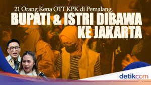 Bupati Pemalang dan Istri Dibawa ke Jakarta Usai 21 Orang Terjaring OTT KPK