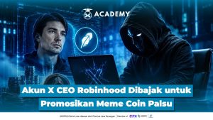 CEO Robinhood Jadi Korban Pembajakan Akun X, Hacker Raup Rp20 Miliar dari Promosi Koin Palsu