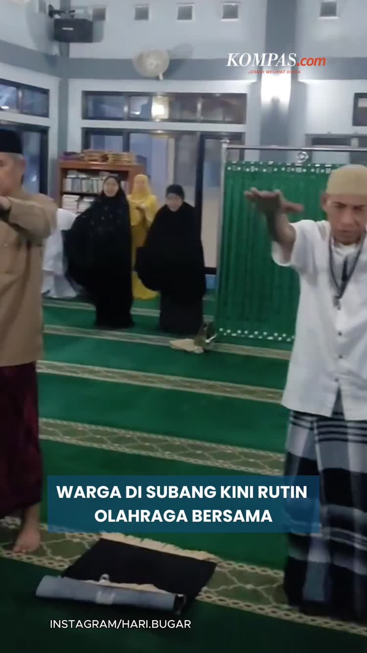 Dari Keluhan Lansia Sakit Lutut, Warga Subang Mulai Rutin Olahraga Usai Shalat