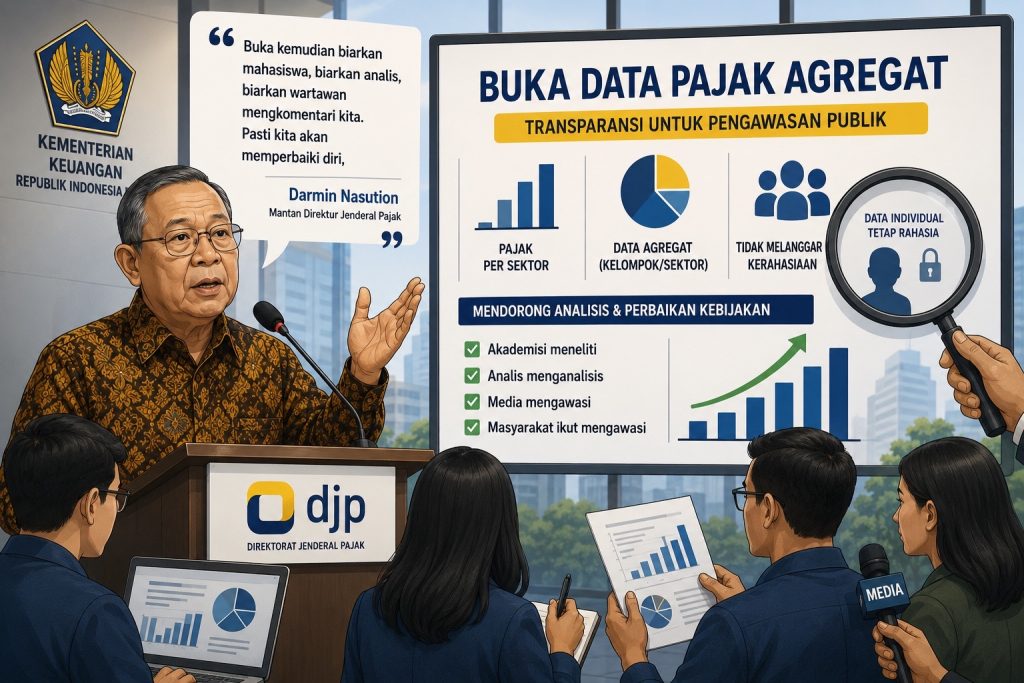Darmin Dorong DJP Transparan Buka Data Pajak: Kritik Publik untuk Kesehatan Fiskal