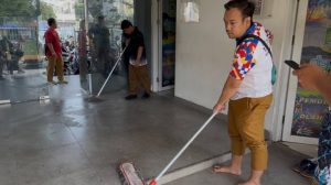 Dispora Kota Tangerang Rutin Gelar Kerja Bakti Setiap Selasa untuk Jaga Fasilitas Olahraga