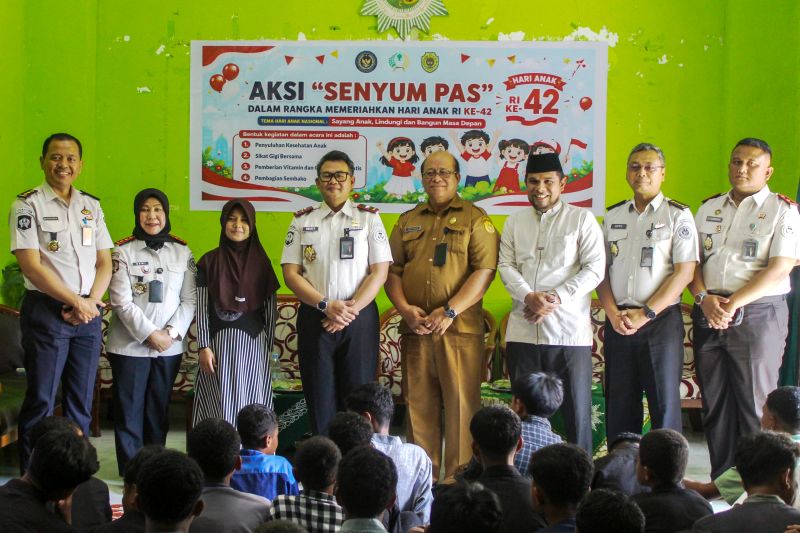 Ditjenpas NTT dan Dinkes Bersinergi Berikan Layanan Kesehatan untuk Anak Panti di Kupang