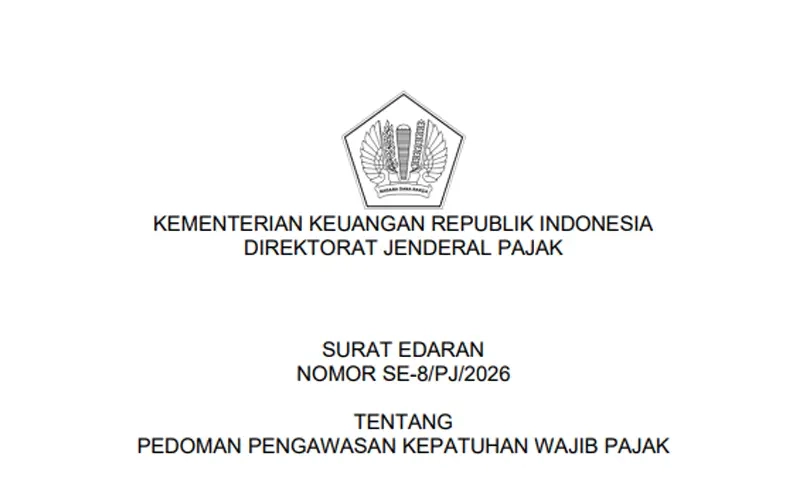 DJP Terbitkan Pedoman Baru Pengawasan Kepatuhan Wajib Pajak