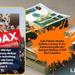 Fakta atau Hoaks? Klaim Menko Pangan Zulhas Larang Toko Kelontong Berdiri Radius 2 Km dari Kopdes