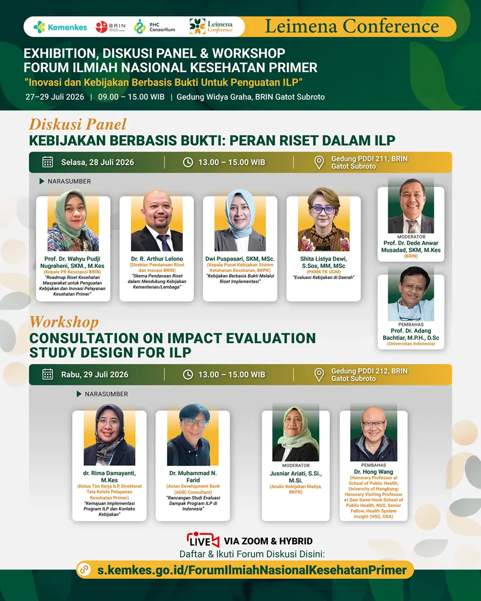 Forum Ilmiah Nasional Kesehatan Primer: Pameran, Diskusi Panel, dan Lokakarya