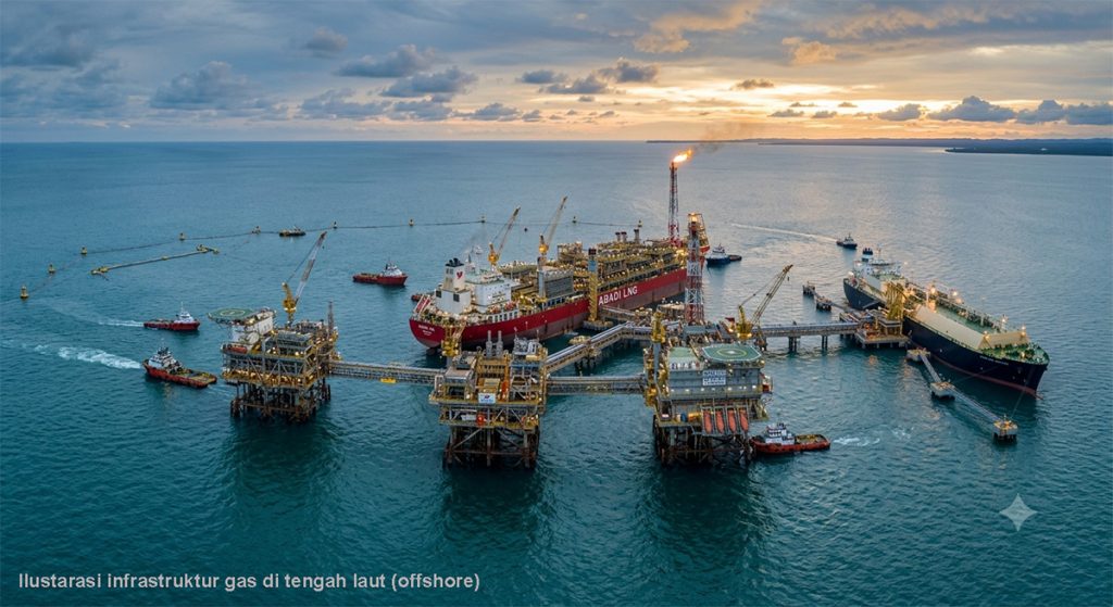 Gas Masela Mengalir, Pemerintah Pastikan 60 Persen untuk Kebutuhan Dalam Negeri