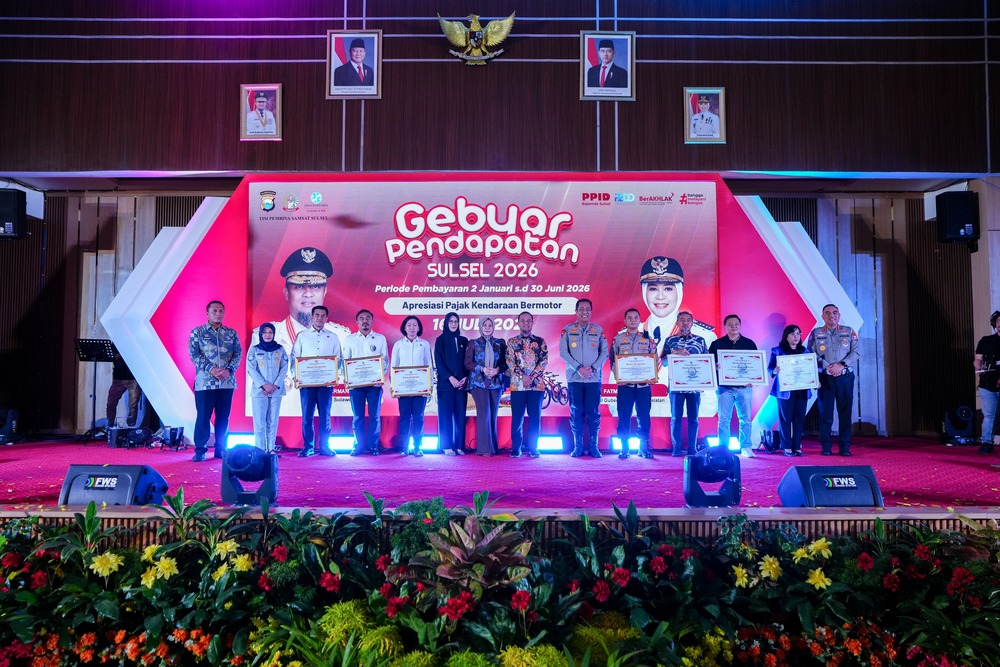Gebyar Pajak 2026: Pendapatan Pajak Sulsel Naik 10,38%, Gubernur Andi Sudirman Beri Apresiasi Masyarakat