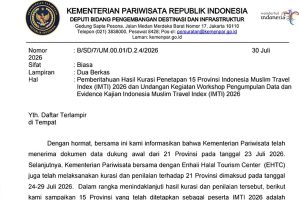 Gorontalo Masuk 15 Besar Indonesia Muslim Travel Index 2026, Siap Dorong Wisata Halal