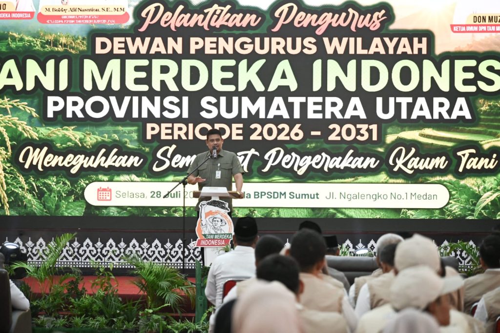 Gubernur Sumut Bobby Nasution: Ketahanan Pangan Tanggung Jawab Bersama dari Pusat hingga Desa