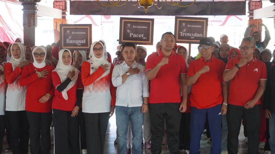 Gus Barra Ajak Warga Jadikan Olahraga sebagai Budaya Sehari-hari di Lomba Senam Perwosi