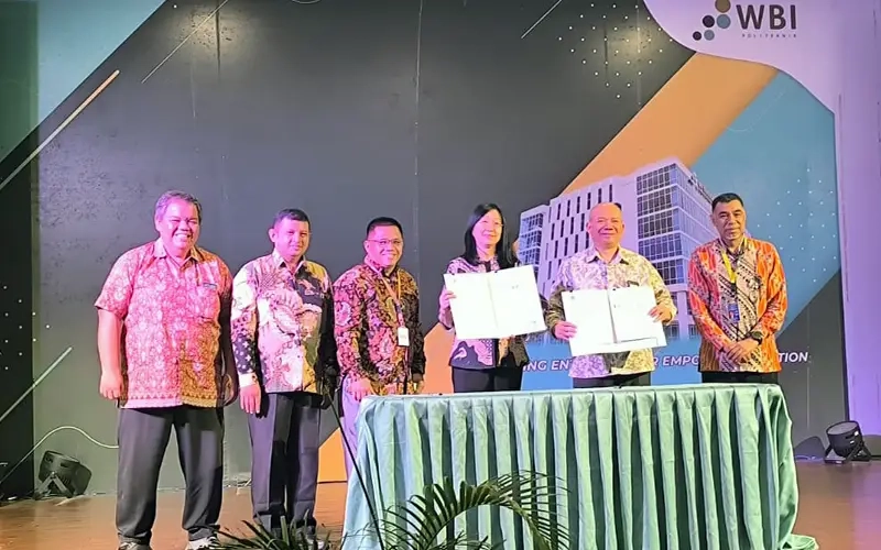 Kanwil DJP Sumut I dan Politeknik WBI Perpanjang Kolaborasi Tax Center