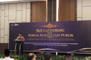 Kapolda Bengkulu Hadiri Tax Gathering 2026: Dorong Sinergi Lintas Sektor untuk Tingkatkan Kepatuhan Pajak