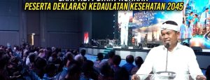 KDM Sukses Hibur Peserta Deklarasi Kedaulatan Kesehatan 2045 dengan Lawakan Segar