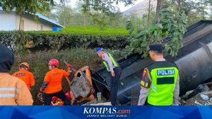Kecelakaan Beruntun di Wonosobo: Empat Kendaraan Terlibat, Sopir Truk Tangki Tewas