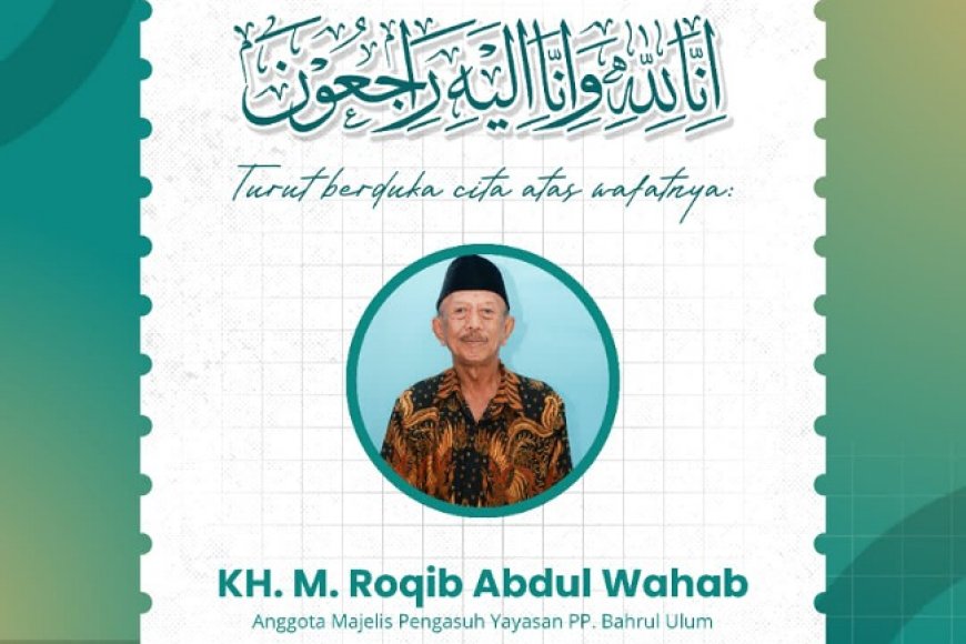Kehilangan Besar untuk NU: Putra Pahlawan Nasional KH Wahab Hasbullah Wafat