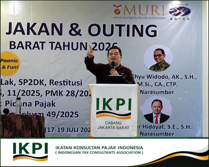 Ketua Umum Vaudy Starworld Tegaskan Peran Strategis IKPI Jakarta Barat dalam Kebijakan Perpajakan Nasional di Seminar Pajak