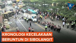 Kronologi Kecelakaan Beruntun di Sibolangit: 9 Kendaraan Terlibat, Korban Dirawat di RS