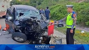 Kronologi Kecelakaan Maut di Tol Terpeka, Satu Keluarga Tewas Setelah Liburan dari Jogja