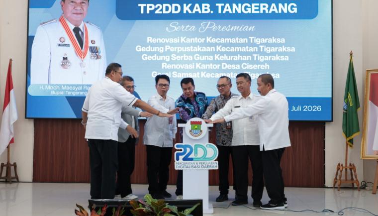 Langkah Maju Digitalisasi Pajak: Bupati Tangerang Resmikan Moling QRIS