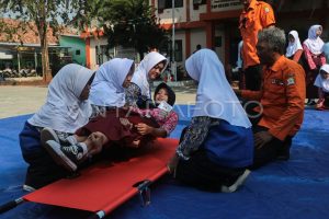 Latihan Kesiapsiagaan Bencana Digelar di Kota Serang