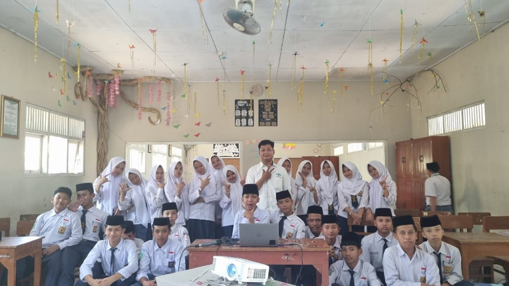 LKKNU Batang Edukasi Kesehatan Remaja dan Motivasi Belajar di Momen MPLS