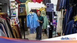 Meningkatnya Tren Live Shopping di Tanah Abang Menjelang Pemberlakuan Pajak Baru