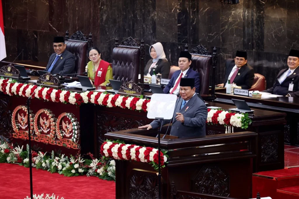 Menteri Ekonomi Kreatif Hadiri Sidang Tahunan MPR dan Sidang Bersama DPR-DPD RI