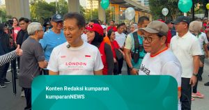 Menteri Kesehatan dan Pramono Ajak Warga Jogging di CFD Rasuna Said, Dorong Gaya Hidup Aktif