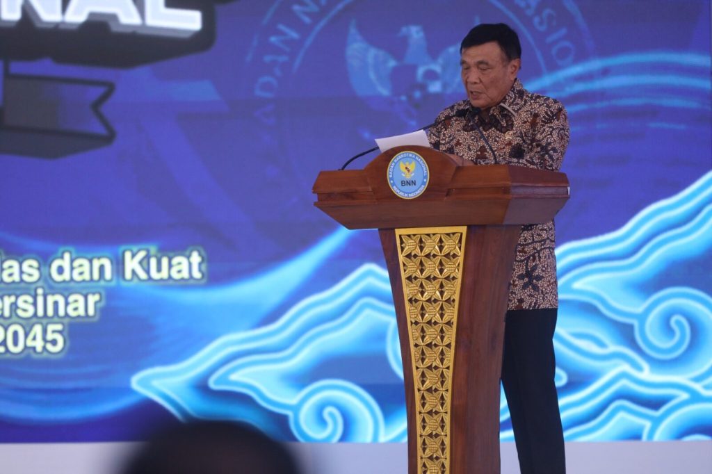 Menteri Koordinator Bidang Politik dan Keamanan Sampaikan Pesan Presiden: Perangi Narkoba Bersama-sama
