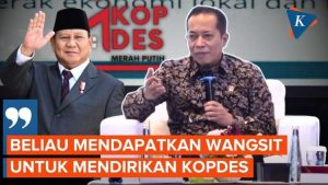Menteri Koperasi Ungkap Asal-Usul Kopdes Merah Putih, Prabowo Dapat 'Wangsit' Sebelum Peluncuran