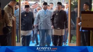 Momen Akrab Prabowo dan Jokowi Bersanding di Resepsi Pernikahan Putra Boy Thohir