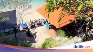 Pantai Blue Lagoon Tetap Padat Meski Sempat Terjadi Insiden Pengusiran Turis Lokal