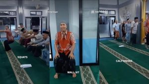 Pegiat Kebugaran Ajak Lansia Olahraga di Masjid Usai Subuh, Videonya Viral