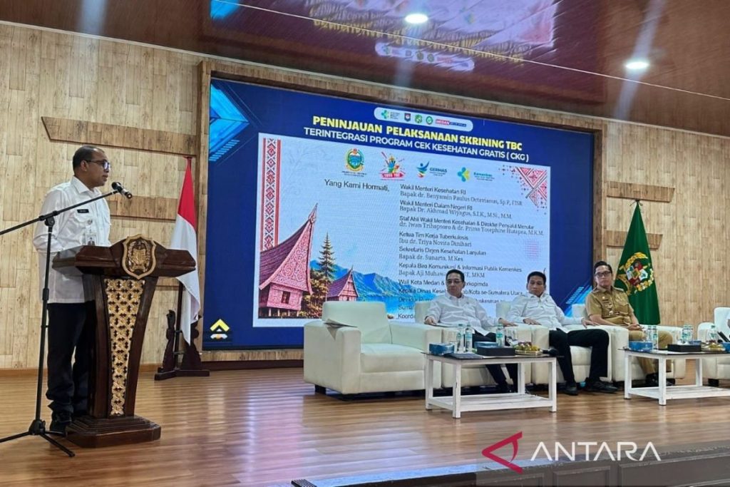Pemprov Sumut Optimalisasi Program CKG untuk Perkuat Penanganan TB