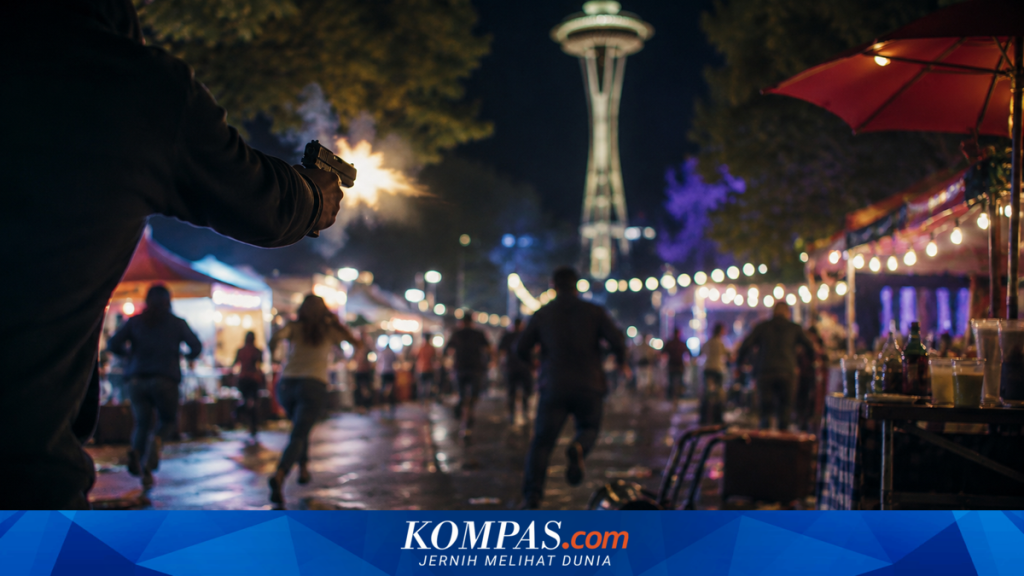 Penembakan Festival Kuliner Seattle: Remaja 15 Tahun Ditangkap dengan Senjata Rakitan