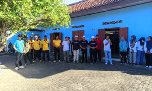 Perkuat Sinergi Lintas Sektor, Kapolsek Piyungan dan Anggota Ikuti Olahraga Bersama