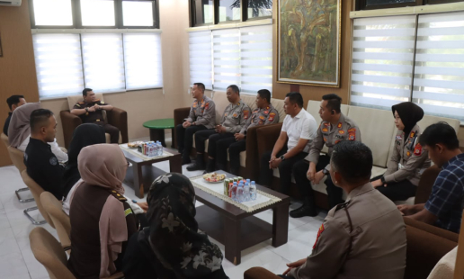 Perkuat Sinergi, Polresta Sleman dan Kejaksaan Negeri Sleman Jalin Silaturahmi