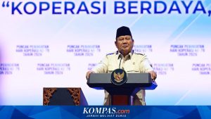Pidato Prabowo di Hari Koperasi: Kisah Tamu Tak Tahu Diri dan Penjelasan Makna Kopdes