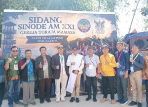 Pimpinan Banggar MPR Hadiri SMSA XXI Gereja Toraja Mamasa, Sampaikan Pesan Penting