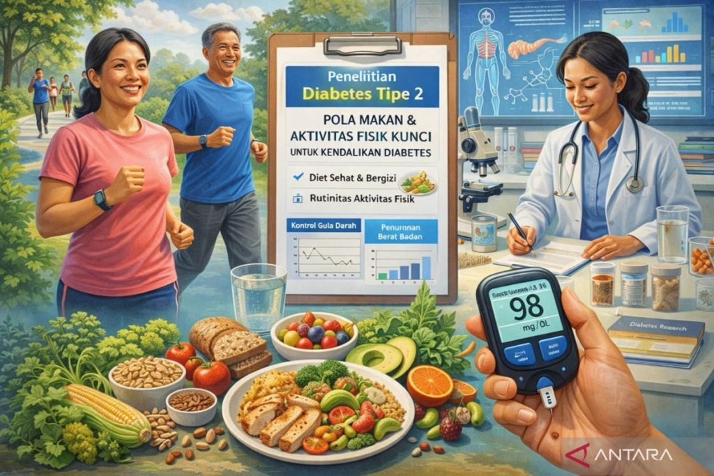 Pola Makan Sehat: Kunci Kendalikan Diabetes Menurut Peneliti UNG