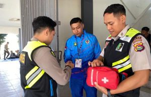 Polda NTB Jaga Kebugaran Personel Pengamanan Porprov XII dengan Layanan Kesehatan Lapangan