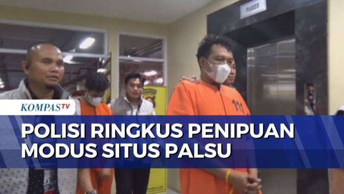 Polda Sumsel Ungkap Penipuan dengan Website Palsu Bhayangkara Run, Dua Tersangka Diamankan